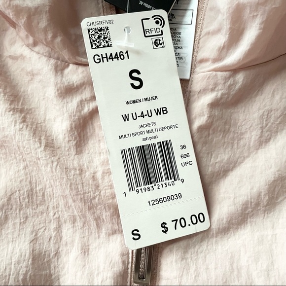 NWT Adidas Windbreaker Jacket - Picture 5 of 11